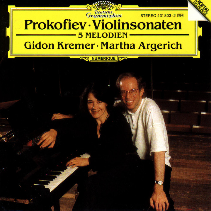 Prokofiev: Violinsonaten | Sergei Prokofiev, Gidon Kremer, Martha Argerich