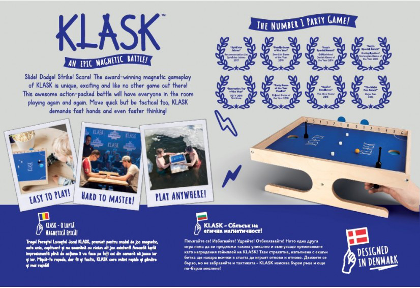 Joc de societate - Klask | Klask - 1 | YEO