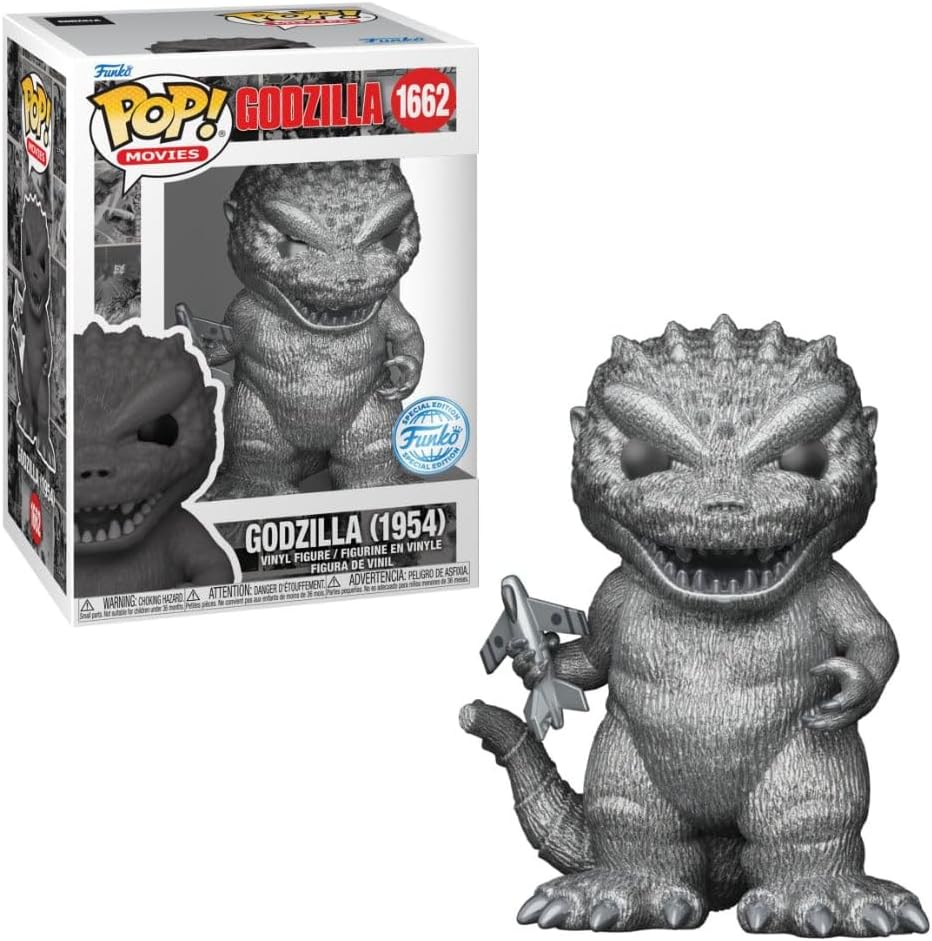 Figurina Funko Pop! - Godzilla Platinum (1954) | Funko - 1 | YEO