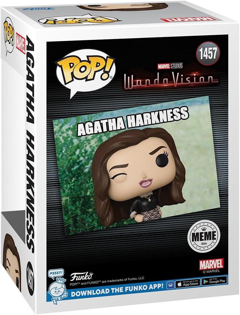 Figurina Pop! TV: Meme - WandaVision - Agatha Harkness | Funko - 1 | YEO