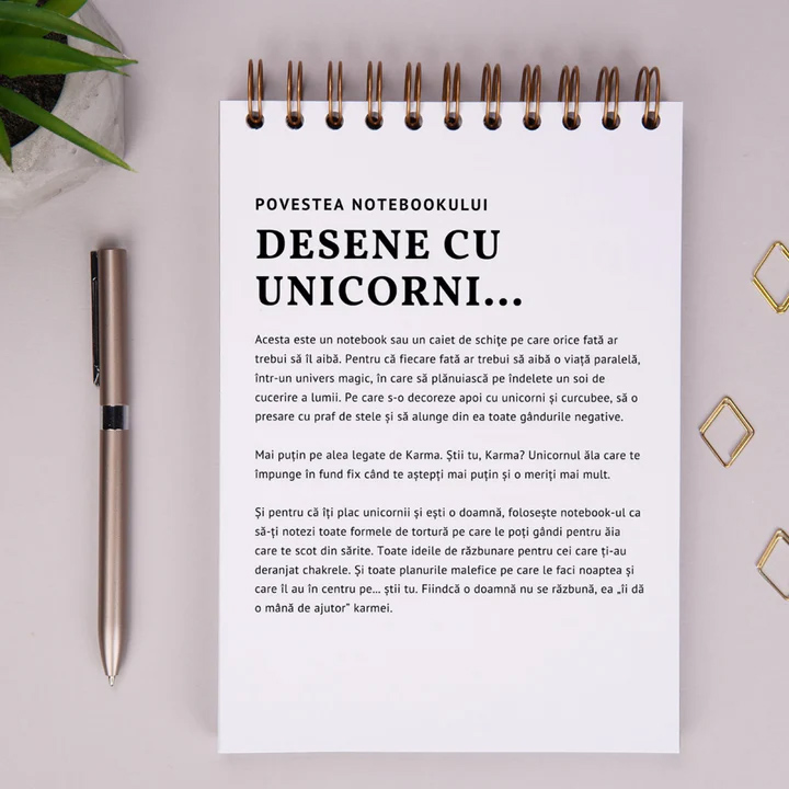 Carnet - Desene cu unicorni si planuri de razbunare | WonderStore - 4 | YEO