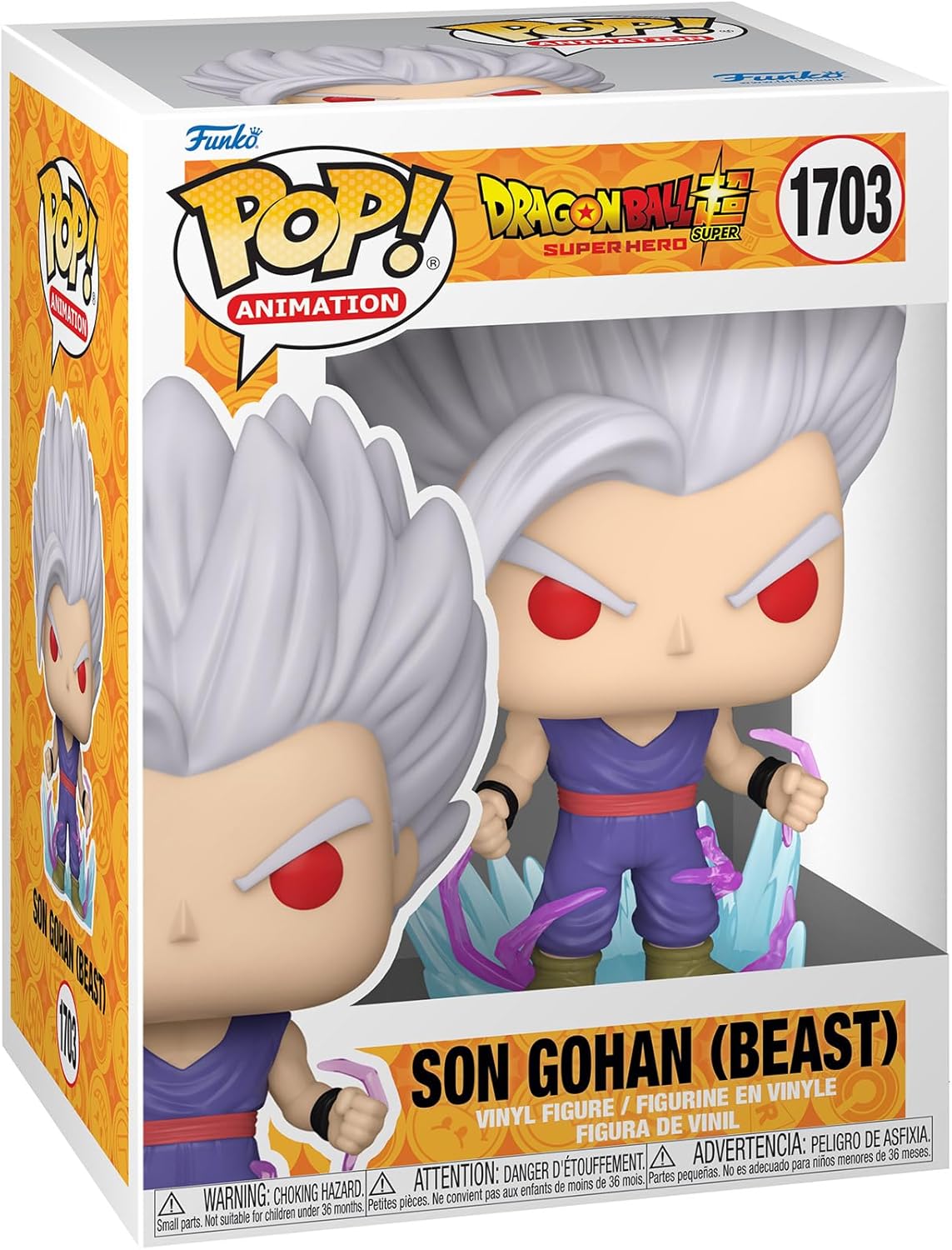 Figurina - Pop! Dragon Ball Super Super Hero: Son Gohan (Beast) | Figurina - 1 | YEO