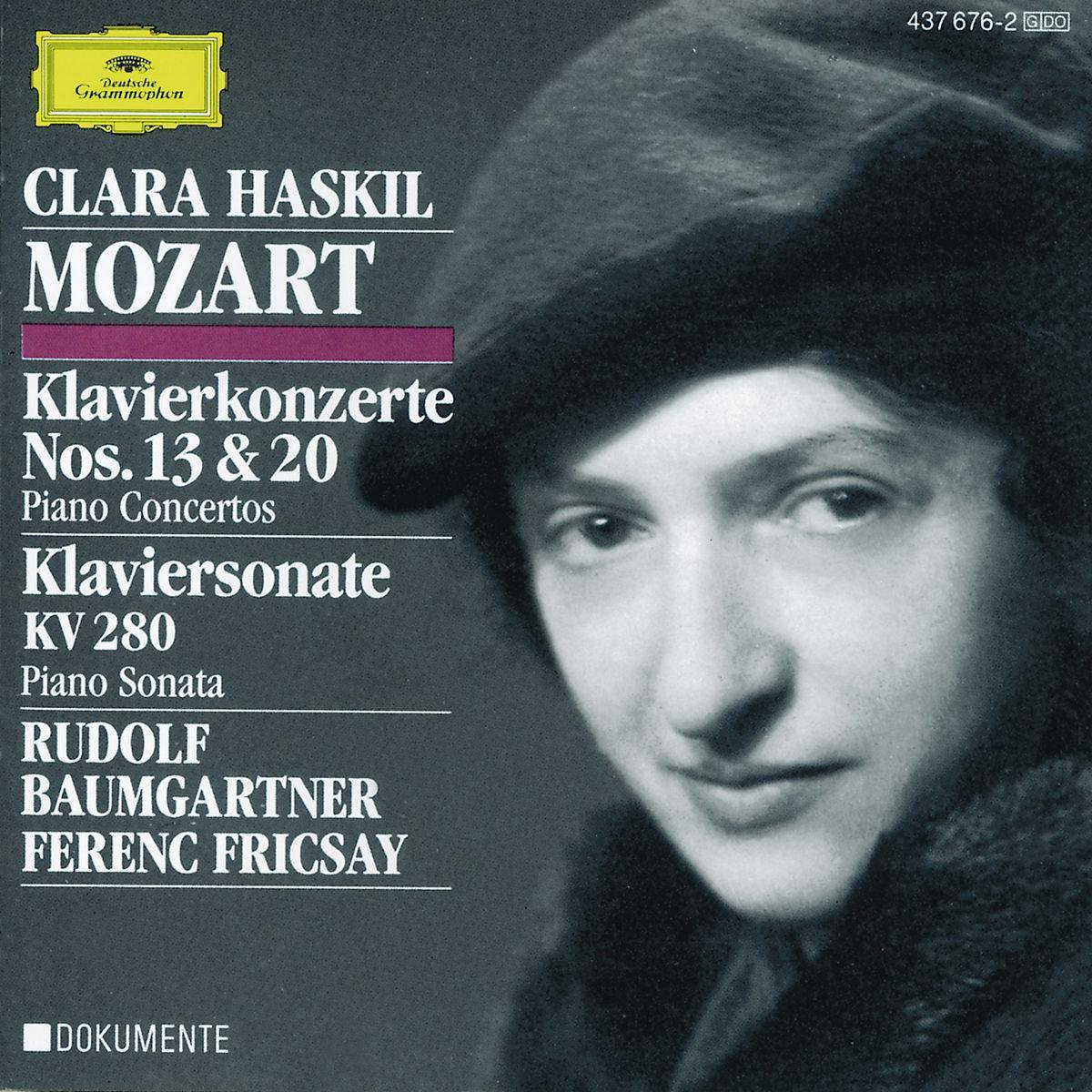 Mozart: Piano Concertos No.13 and 20 | Clara Haskil, Wolfgang Amadeus Mozart