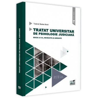Tratat universitar de psihologie judiciara | Tudorel Badea Butoi carturesti.ro poza bestsellers.ro