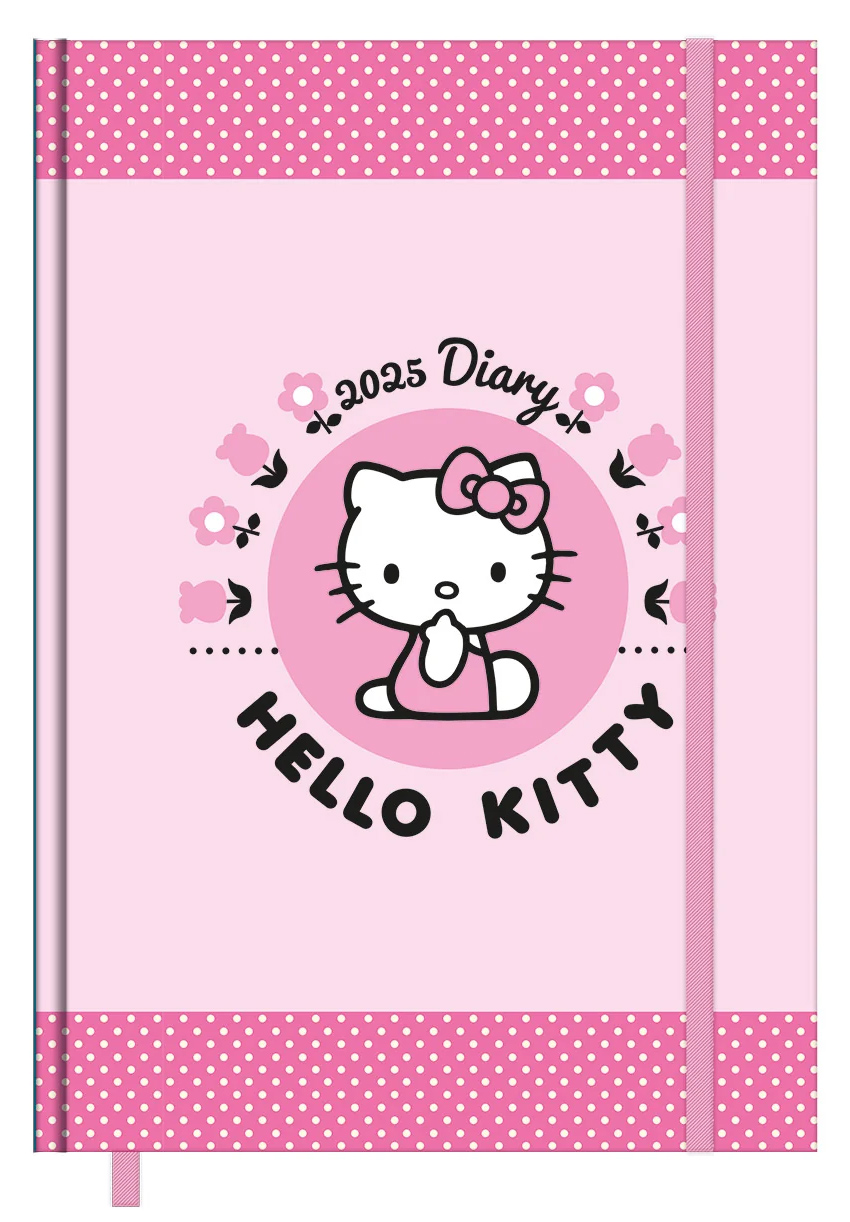 Agenda 2025 - Hello Kitty, A5 Diary | Pyramid International - 1 | YEO