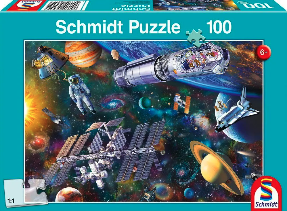 Puzzle 100 piese - Space Fun | Schmidt - 1 | YEO