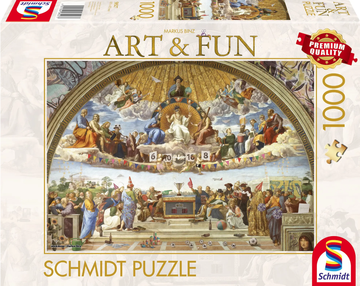 Puzzle 1000 piese - Markus Binz - Disputation of the Holy Sacrament 2024 | Schmidt - 1 | YEO