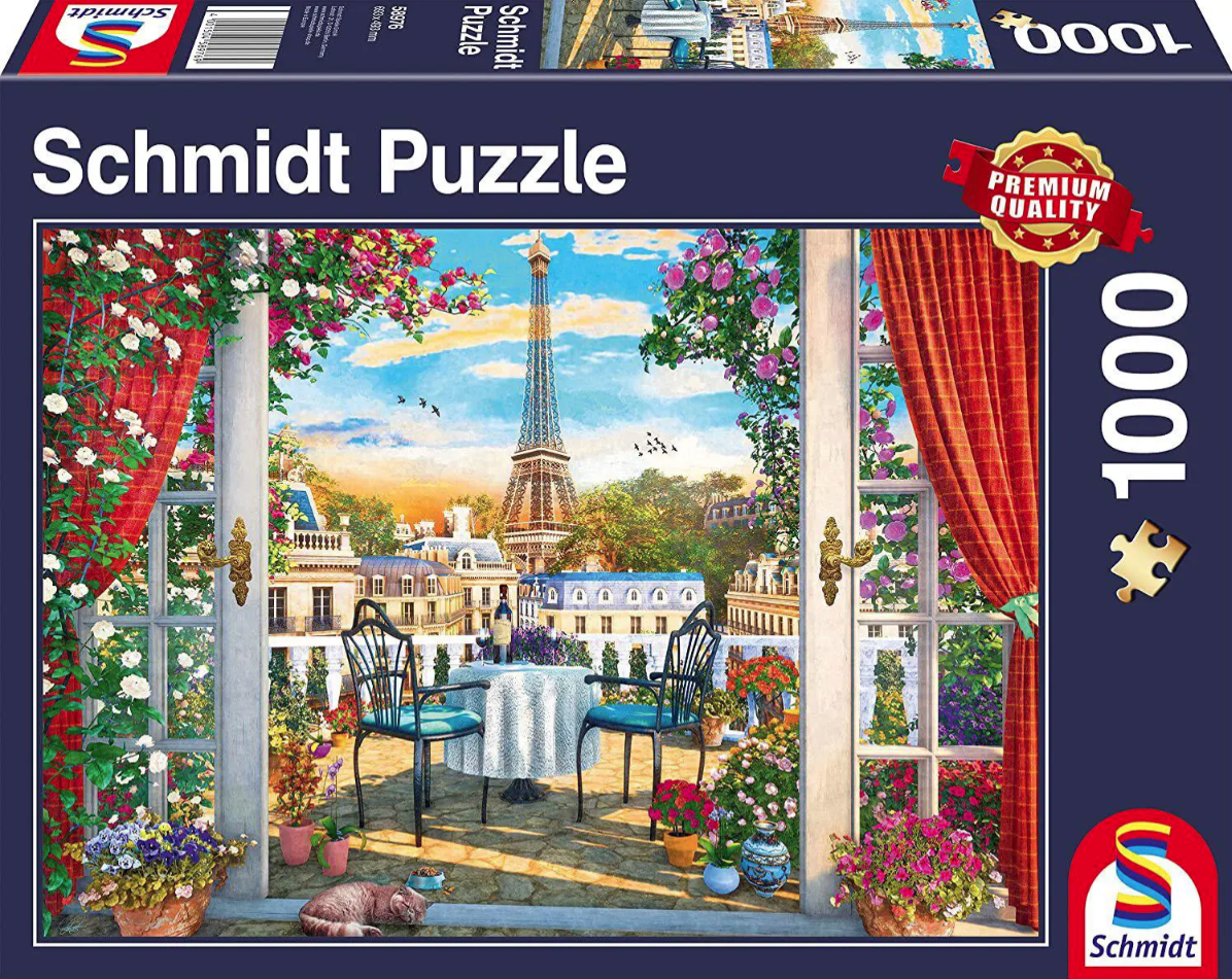 Puzzle 1000 piese - A Terrace in Paris | Schmidt - 2