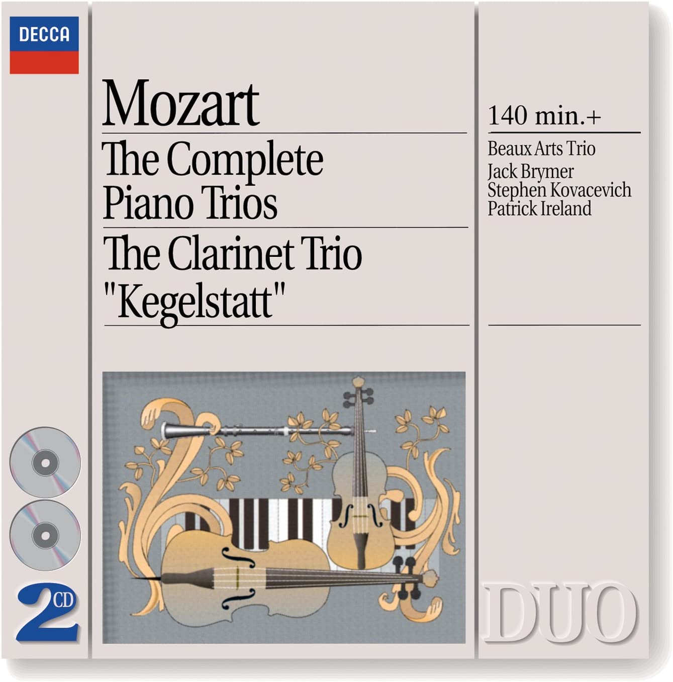Mozart: The Complete Piano Trios; The Clarinet Trio "Kegelstatt" | Beaux Arts Trio