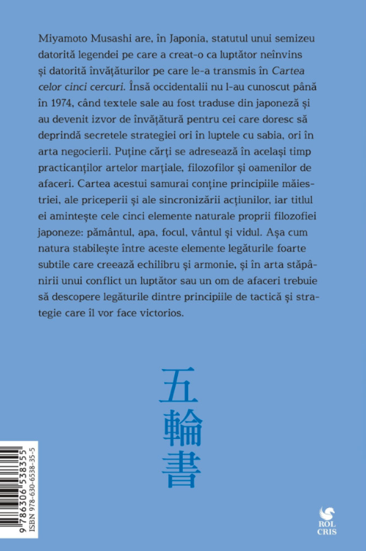 Cartea celor cinci cercuri | Miyamoto Musashi