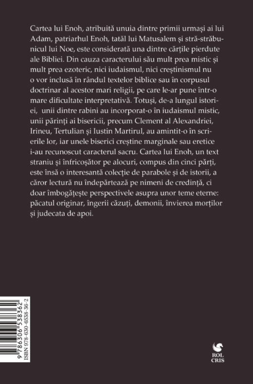 Cartea lui Enoh | R.H. Charles