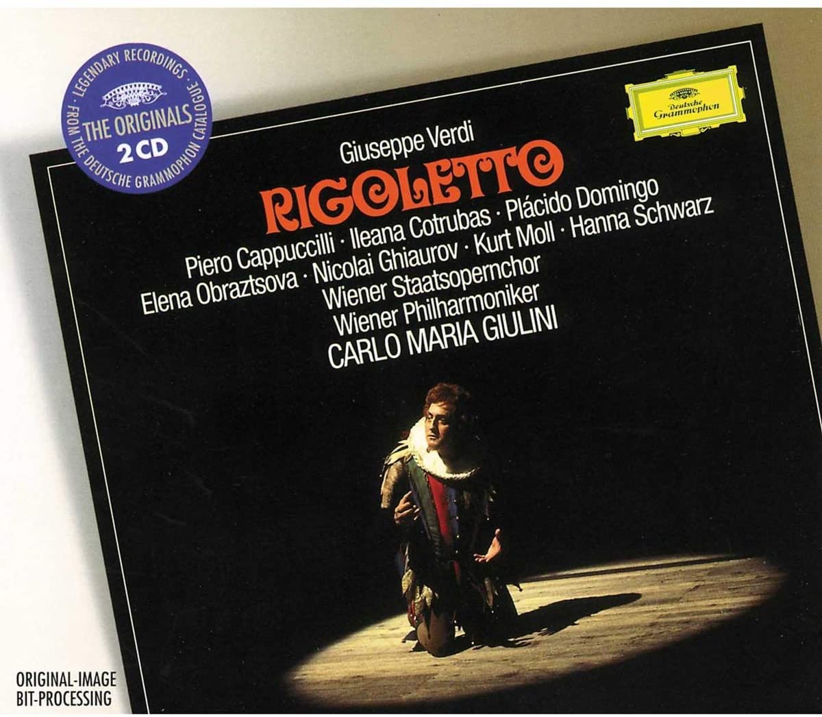 Verdi: Rigoletto | Piero Cappuccilli, Ileana Cotrubas, Placido Domingo, Wiener Staatsopernchor, Wiener Philharmoniker, Carlo Maria Giulini image