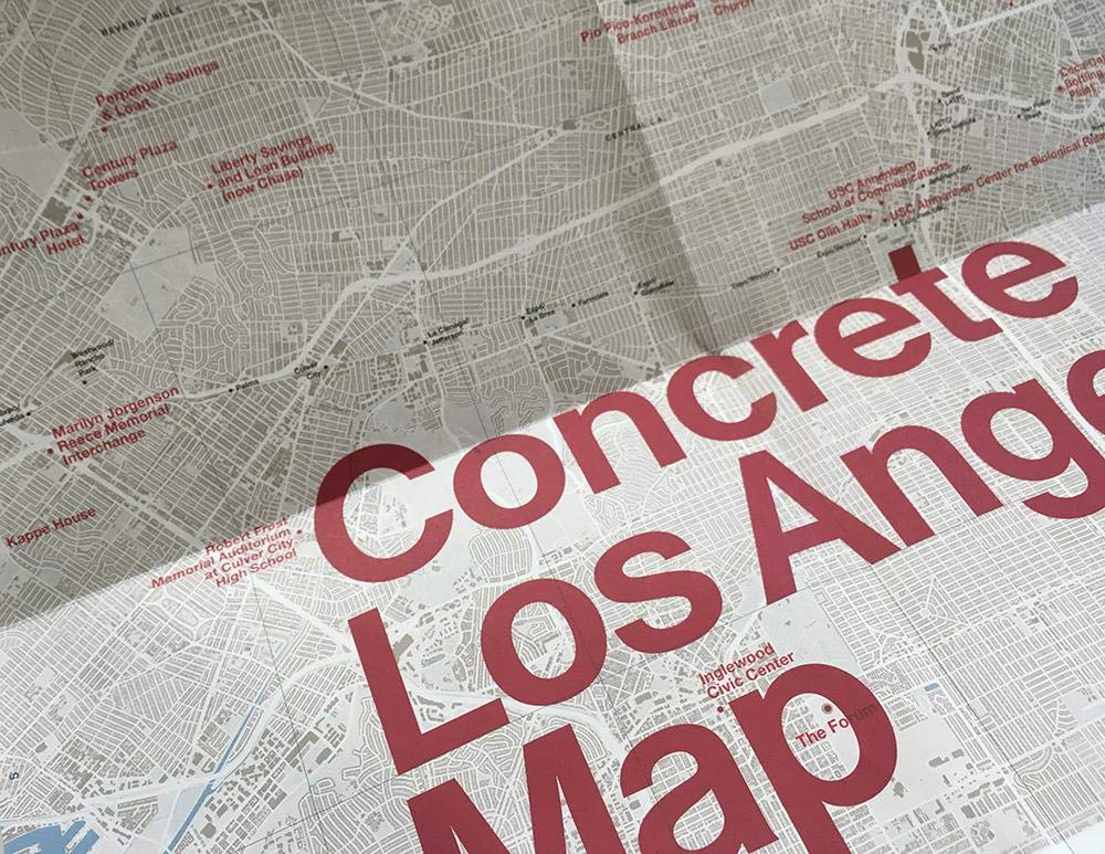 Concrete Los Angeles Map | Deane Madsen