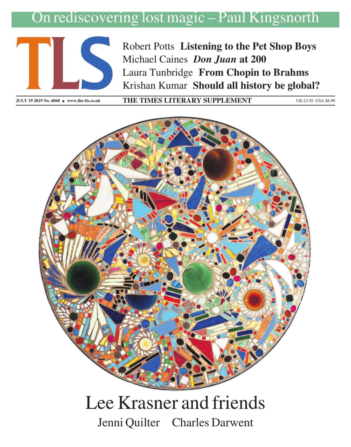 Times Literary Supplement nr.6068/iulie 2019 |