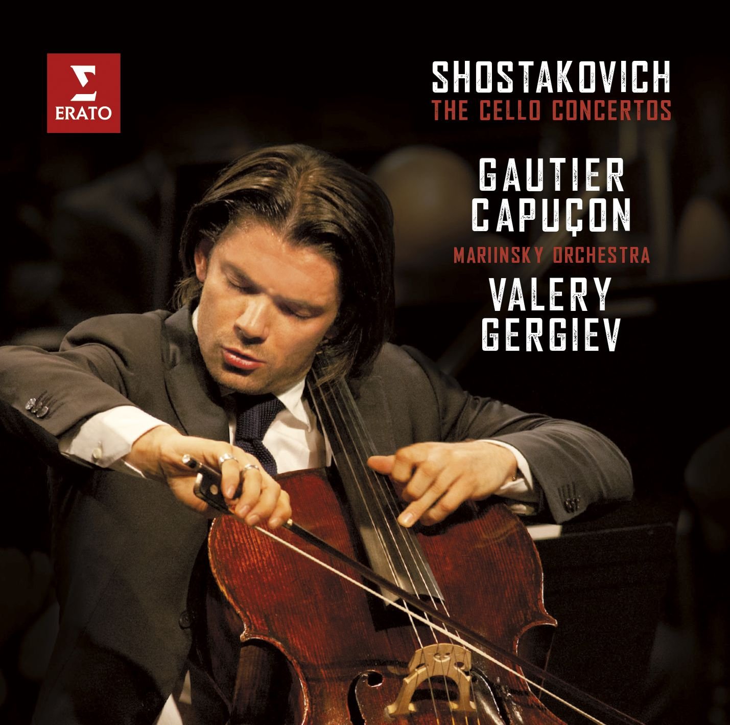 Shostakovich: Cello Concertos | Dmitri Shostakovich, Gautier Capucon, Valery Gergiev, Mariinsky Theatre Orchestra Capucon poza noua