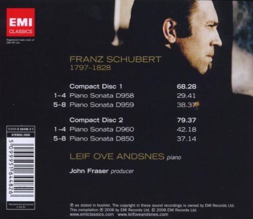 Schubert: Late Piano Sonatas | Franz Schubert, Leif Ove Andsnes