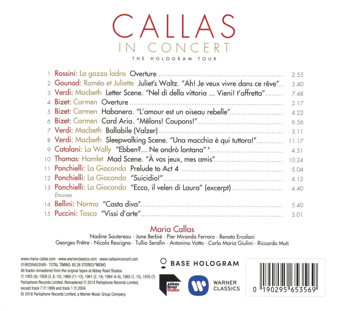 Callas in Concert · The Hologram Tour | Maria Callas