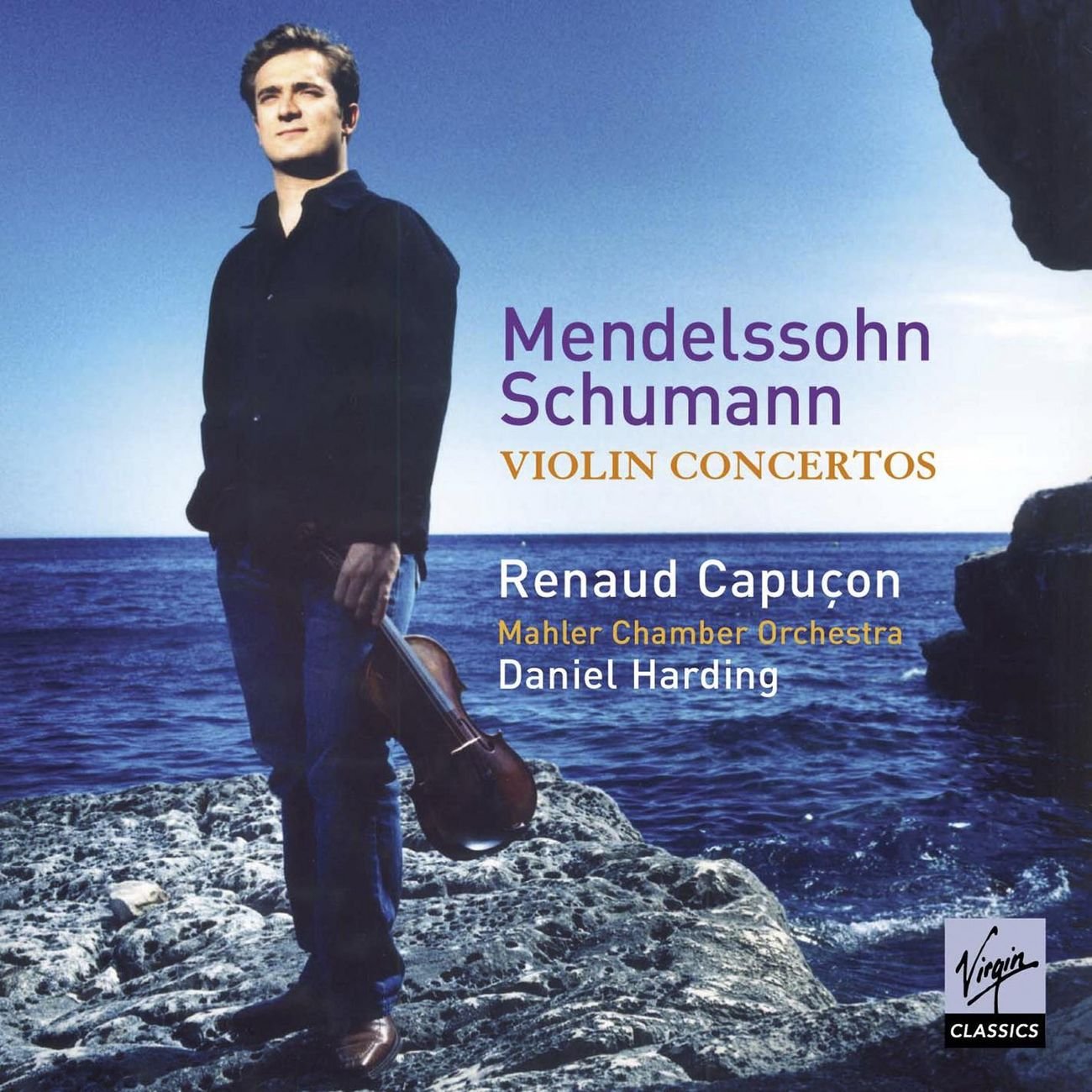 Mendelssohn/ Schumann - Violin Concertos | Felix Mendelssohn-Bartholdy, Robert Schumann, Daniel Harding, Renaud Capucon, Mahler Chamber Orchestra - 1 | YEO