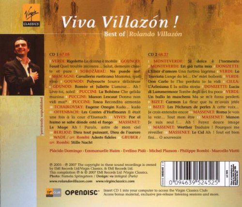 Viva Villazon The Best of Rolando Villazon | Rolando Villazon