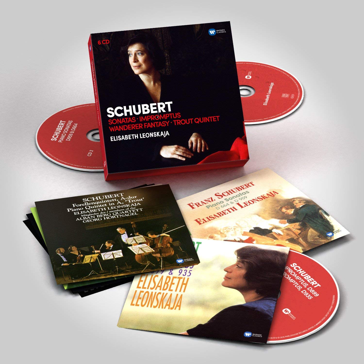 Schubert: Piano Works (1985-97) - 6 CD | Elisabeth Leonskaja - 1 | YEO