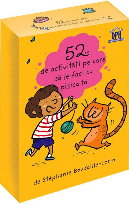 52 de activitati pe care sa le faci cu pisica ta | Stephanie Boudaille-Lorin carturesti.ro