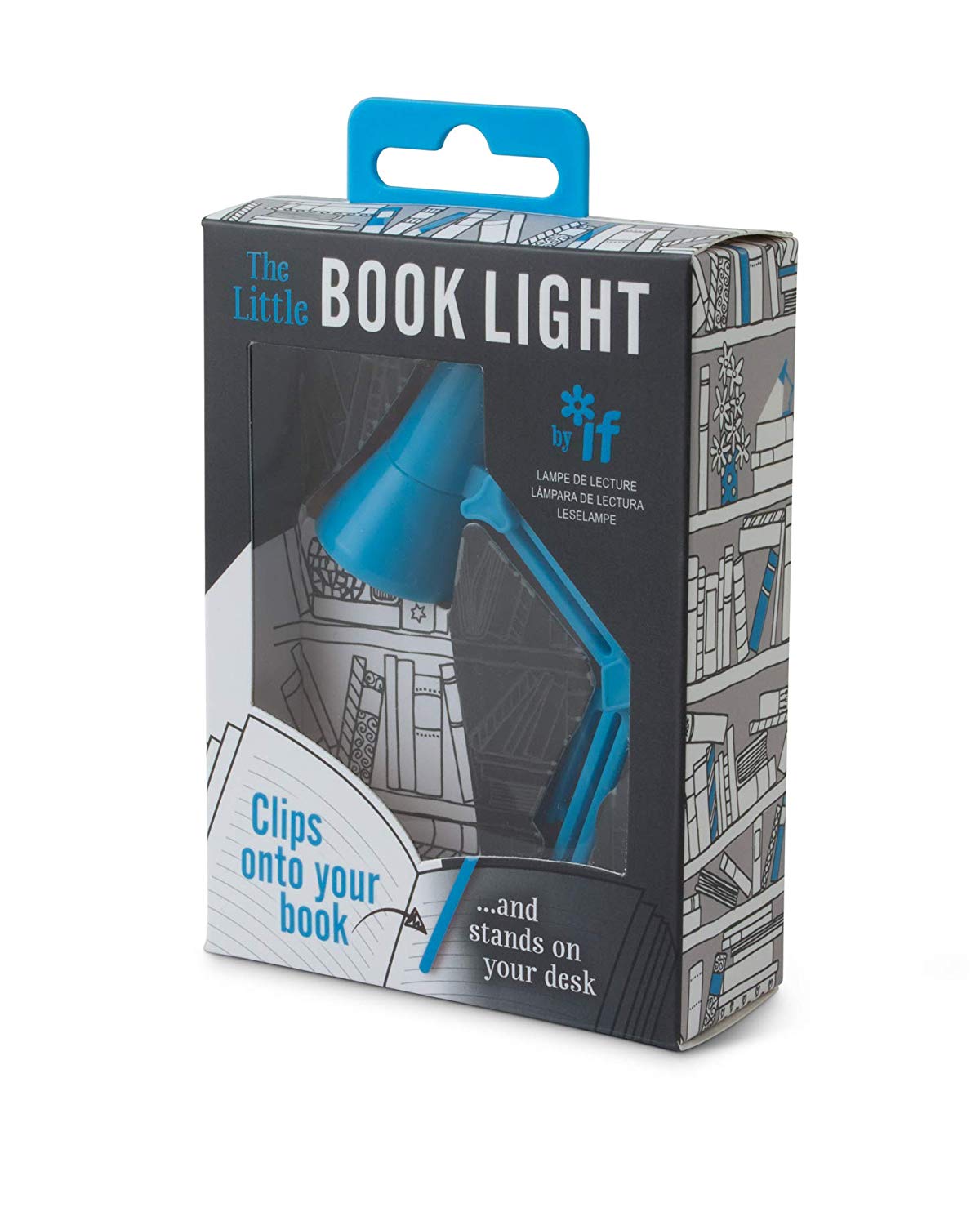 Lampa pentru citit - The little book light - Blue | If (That Company Called) - 2 | YEO