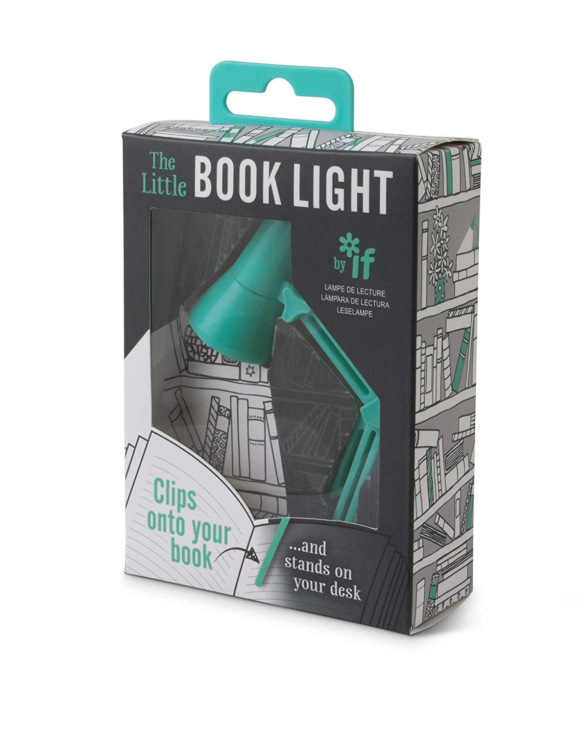 Lampa pentru citit - The little book light - Mint | If (That Company Called) - 2 | YEO