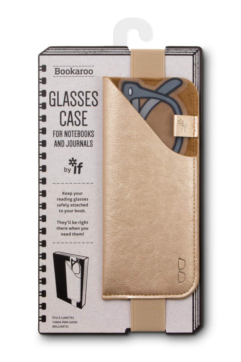 Etui pentru ochelari - Bookaroo - Metallic Gold | If (That Company Called) - 1 | YEO