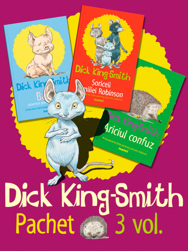 Pachet Dick King-Smith 3 vol. | Dick King Smith