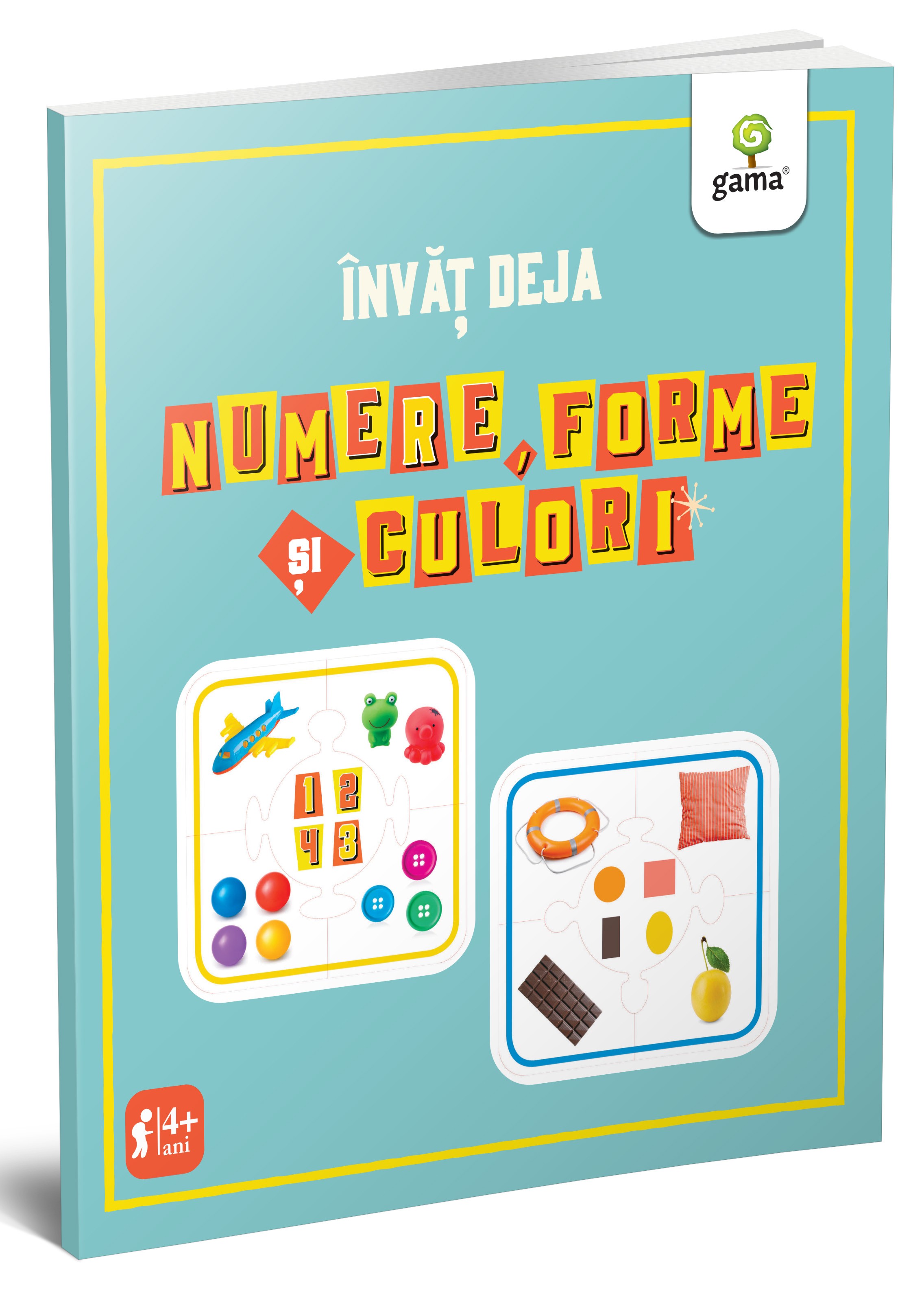 Invat deja - Numere, forme si culori |