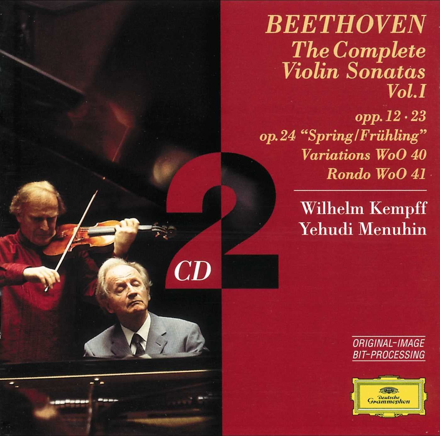 Beethoven: The Complete Violin Sonatas Vol. I | Wilhelm Kempff, Yehudi Menuhin - 1 | YEO