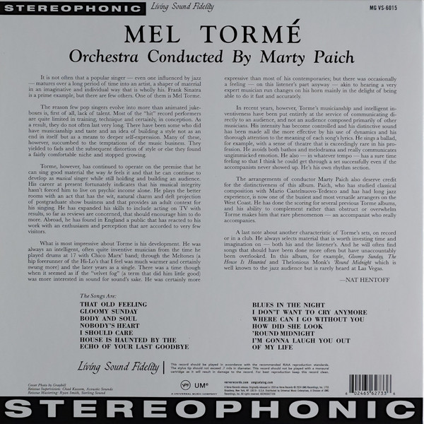 Torme - Vinyl | Mel Torme