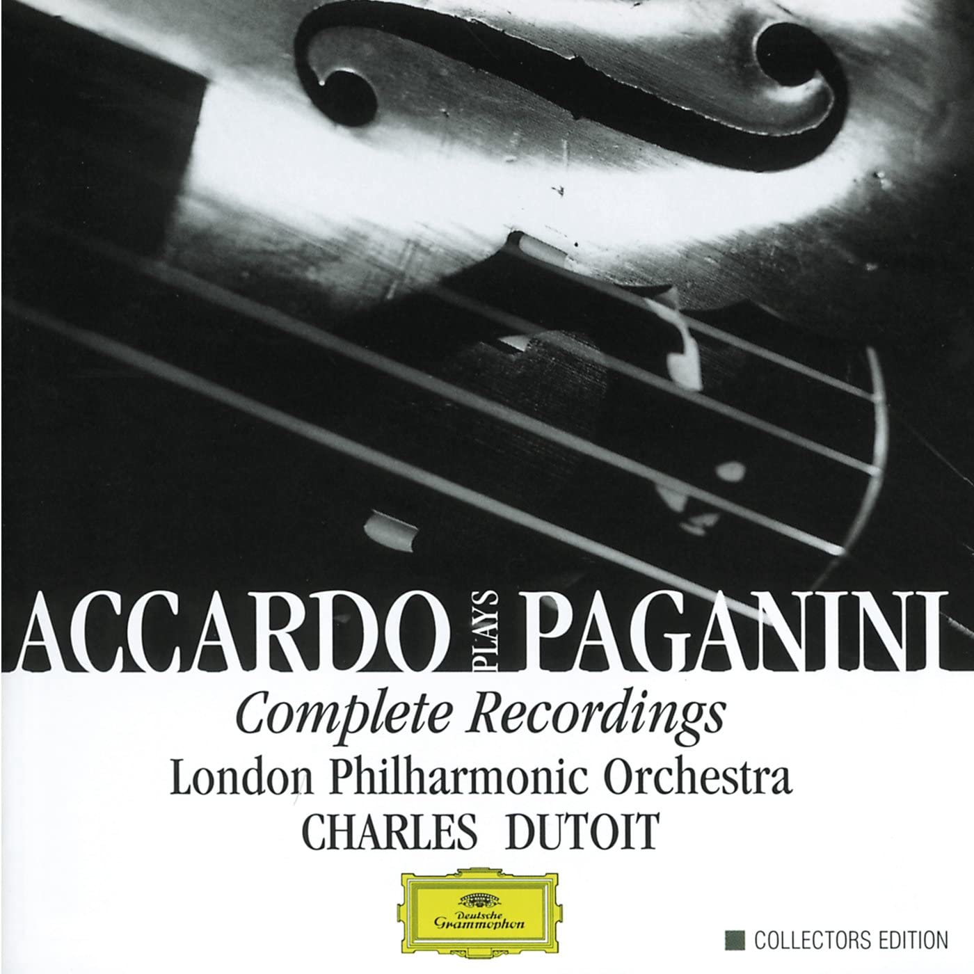 Accardo Plays Paganini: Complete Recordings | Salvatore Accardo, London Philharmonic Orchestra, Charles Dutoit