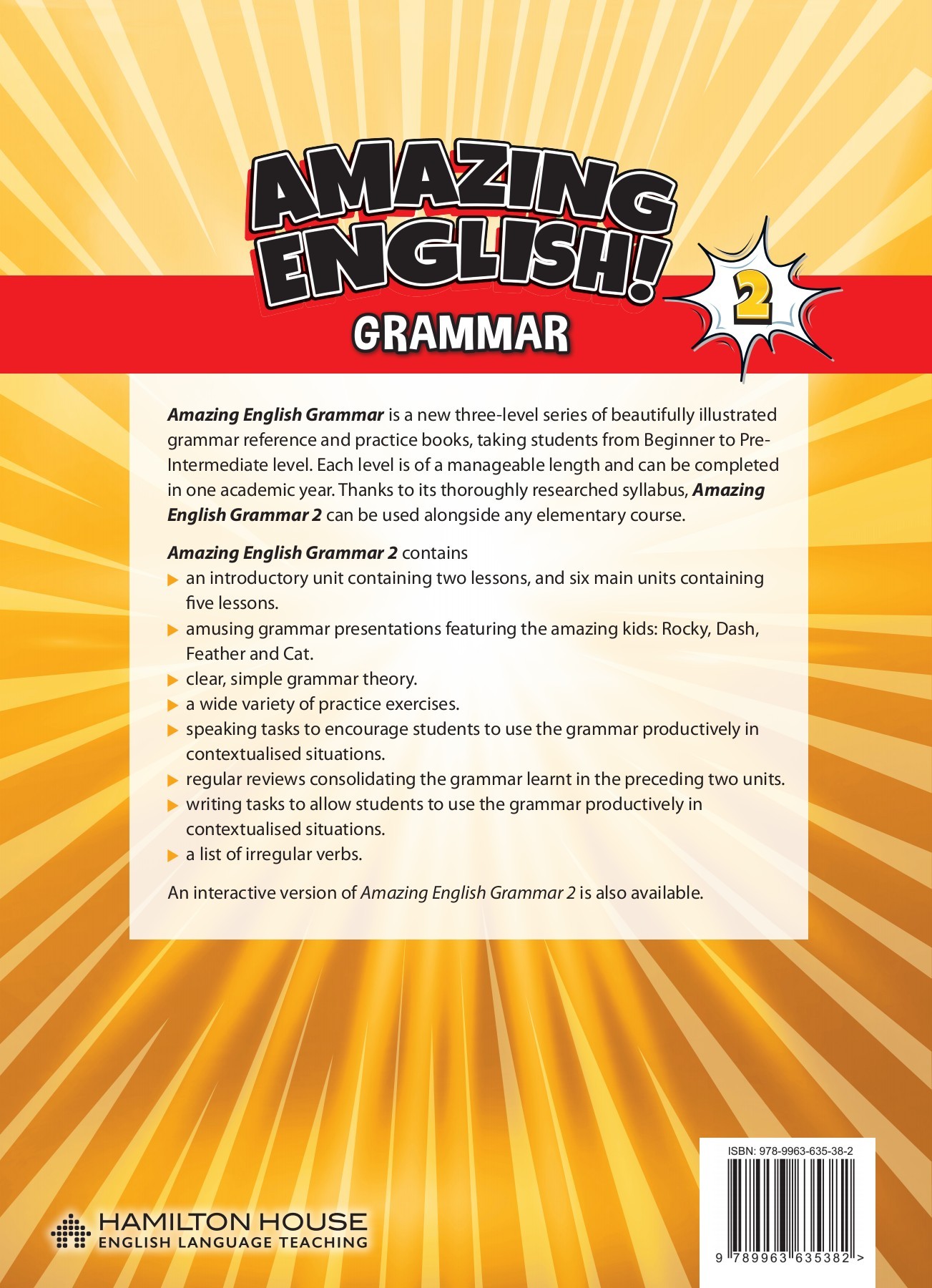 Amazing English 2 - Grammar Book | Angela Carlton, Jennifer Heath - 4 | YEO