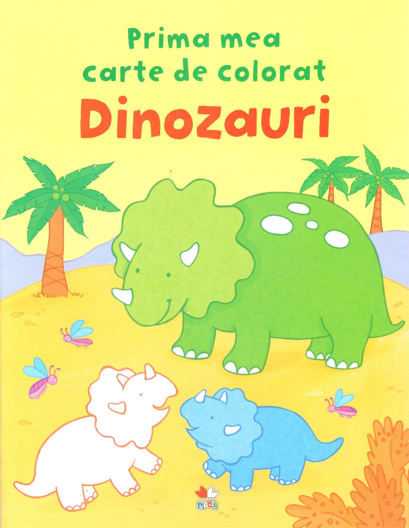 Dinozauri – Prima mea carte de colorat | carturesti.ro Carte