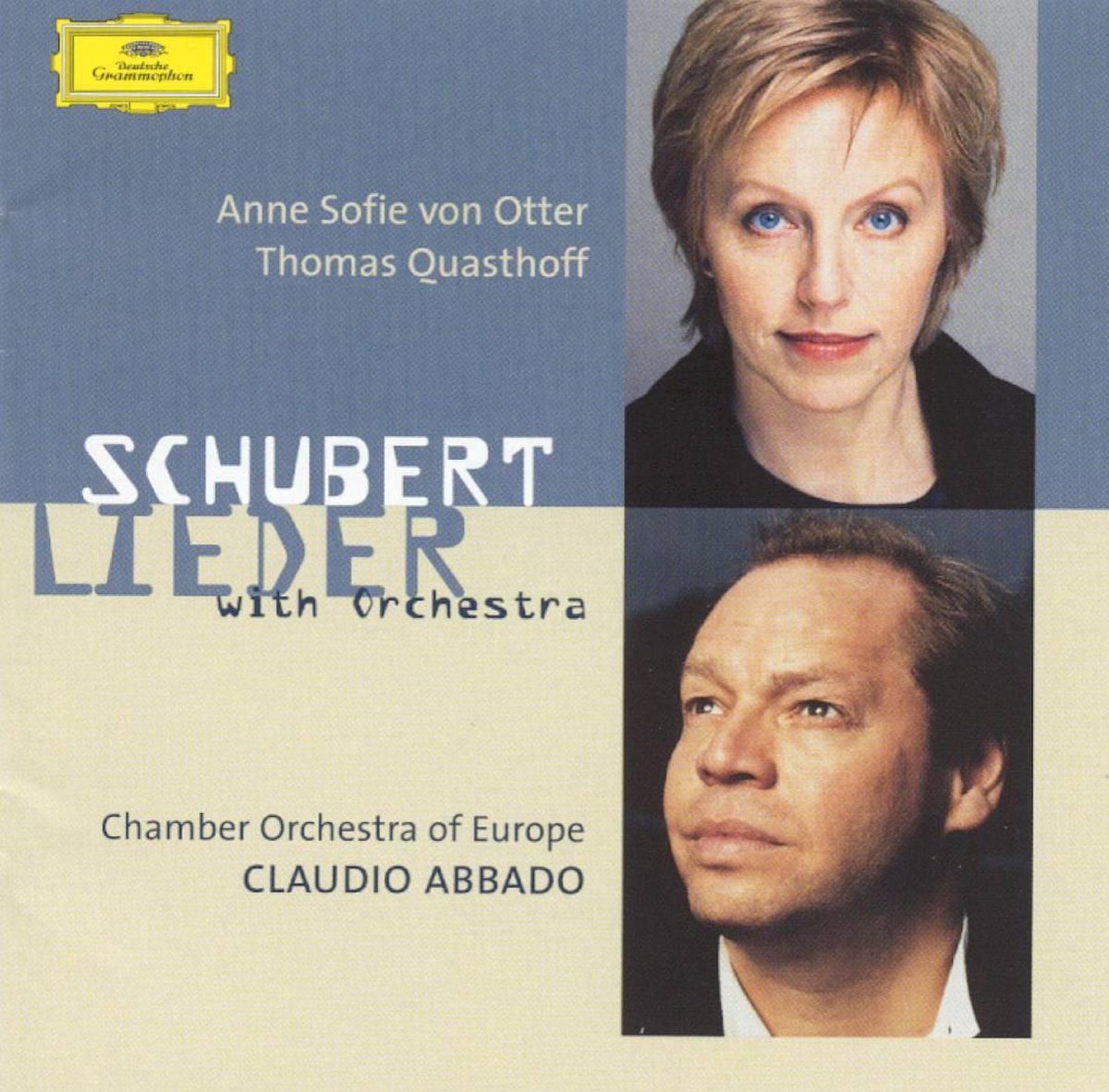 Schubert: Lieder with Orchestra | Anne-Sofie Von Otter, Thomas Quasthoff, Claudio Abbado, Chamber Orchestra of Europe