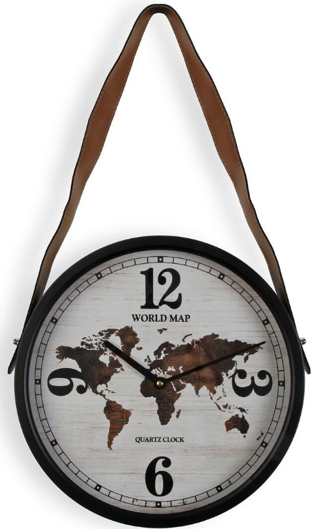 Ceas de perete - Map Wall, 35 cm | Versa