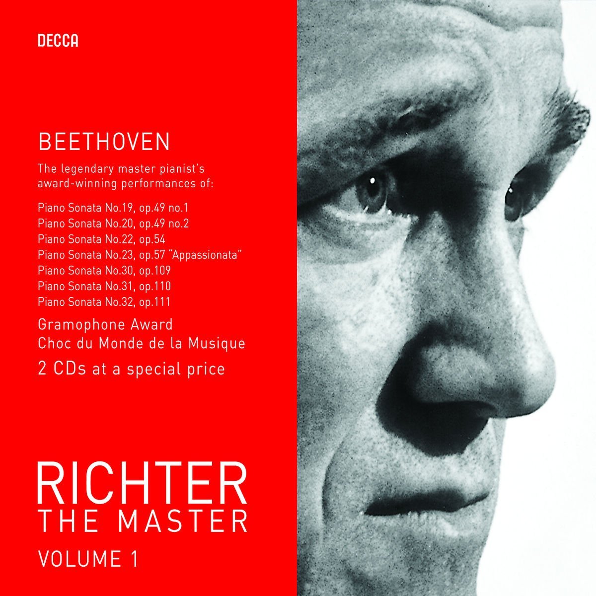 Richter the Master Vol. 1: Beethoven - Piano Sonatas | Ludwig Van Beethoven, Sviatoslav Richter