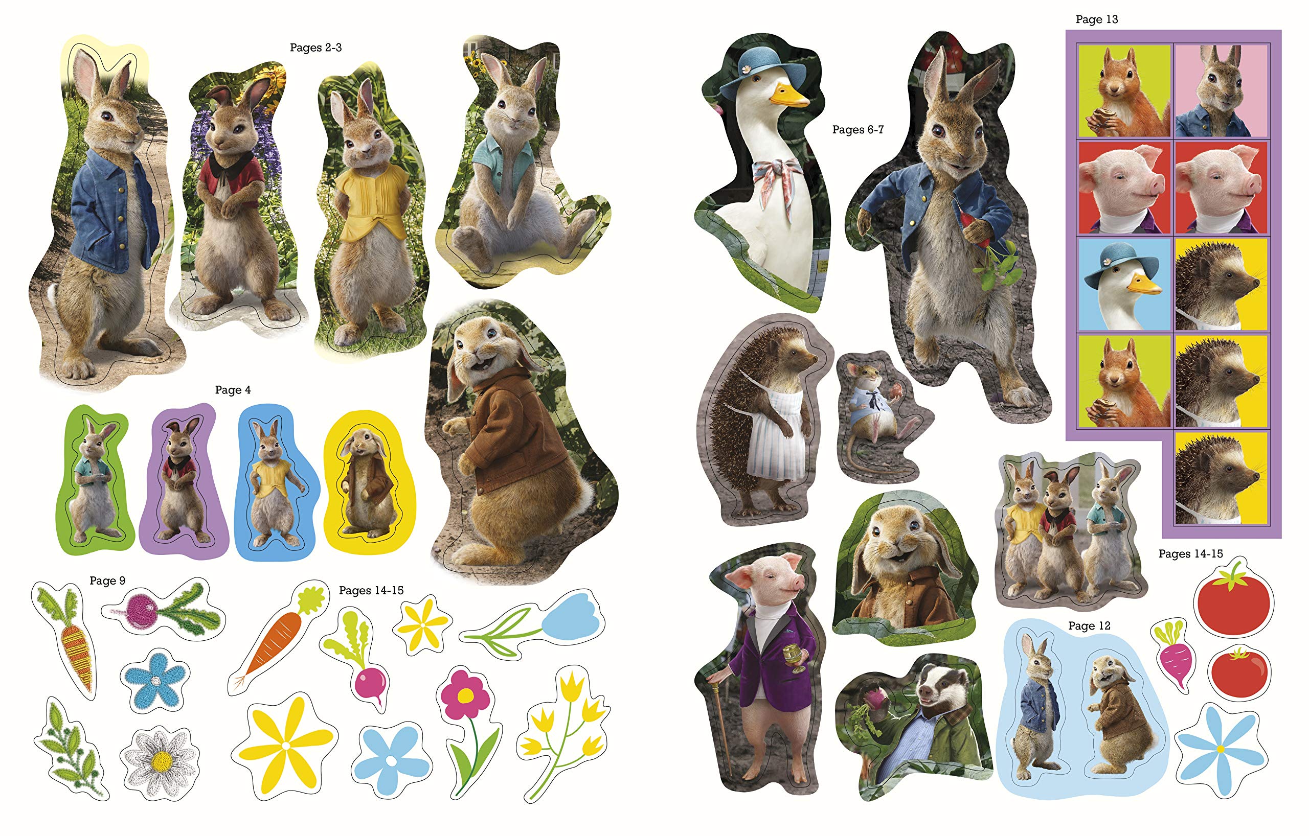 Peter Rabbit The Movie: Sticker Activity Book | Frederick Warne - 2 | YEO