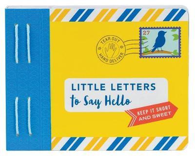 Set scrisori-Little Letters to Say Hello | Chronicle Books