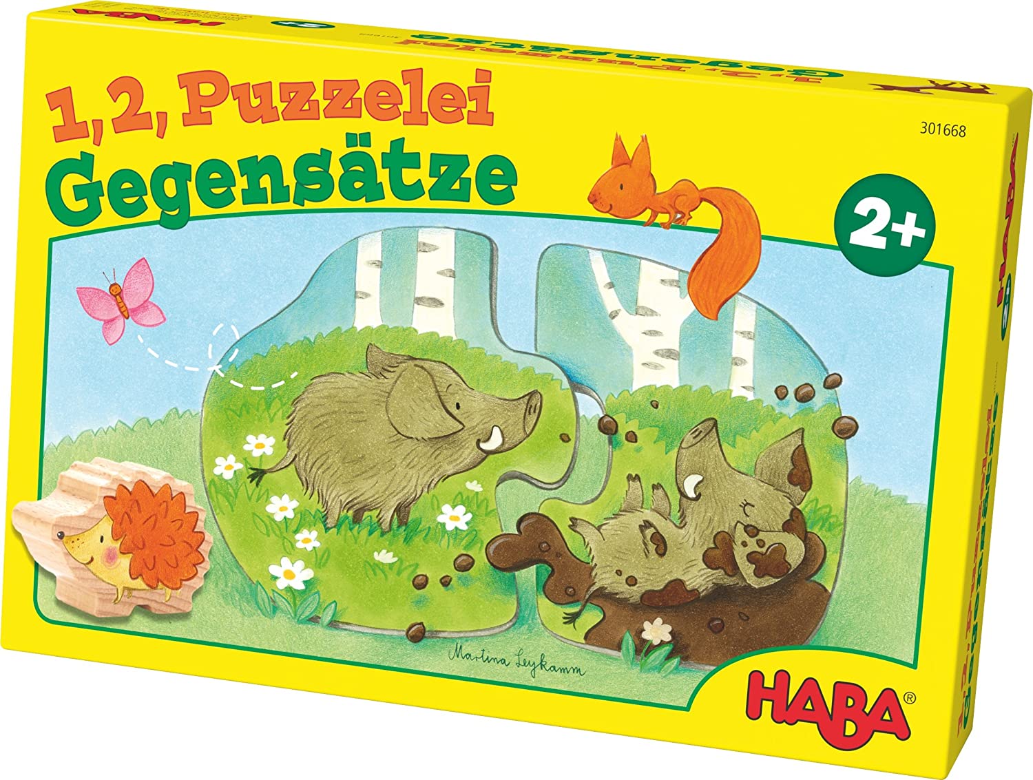 Puzzle - One, Two To Do Contrasts | Haba