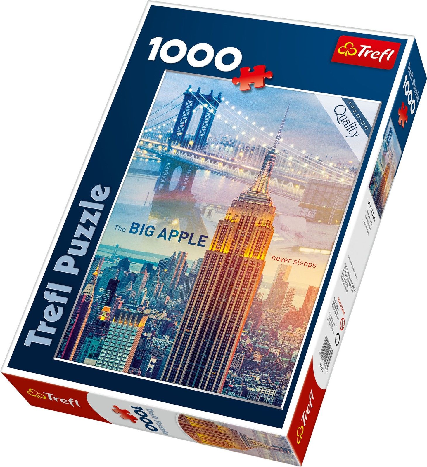 Puzzle 1000 piese - Zori de zi la New York | Trefl