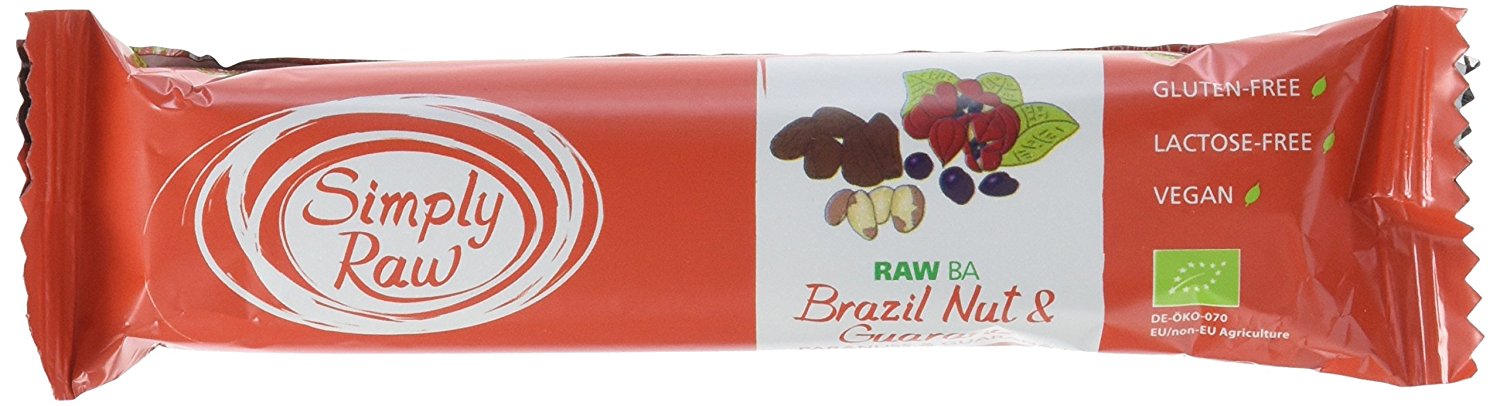 Baton Bio - Raw Ba cu nuci braziliene si guarana 40 g | Merlo\'s Best