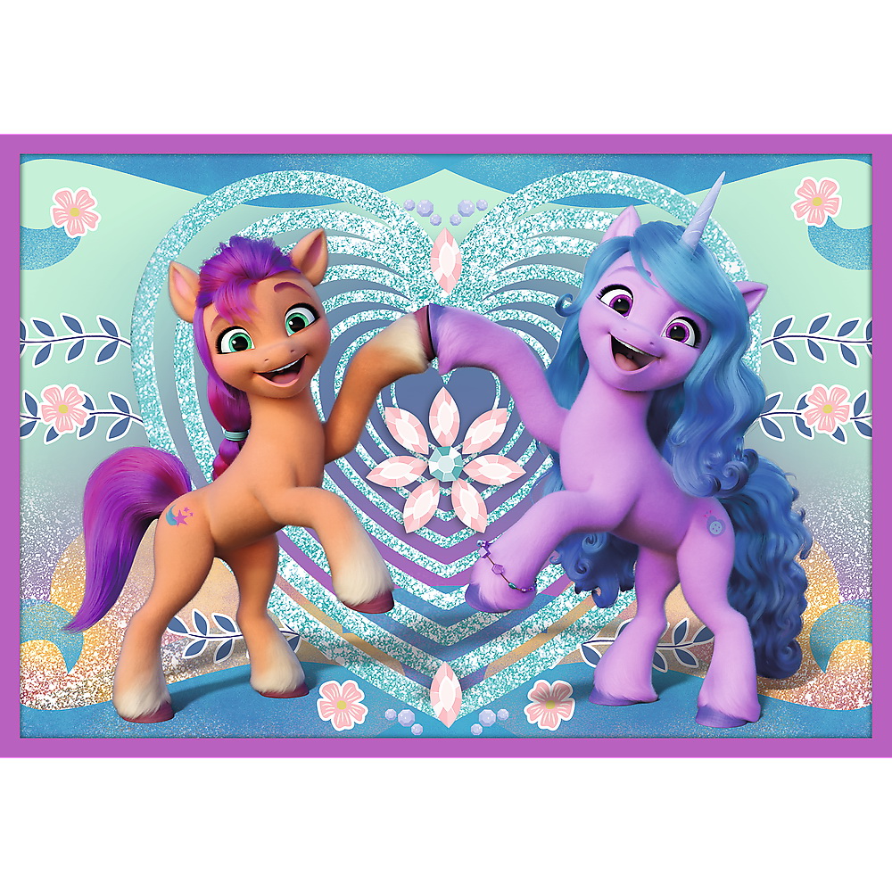 Puzzle 10in1 - My Little Pony - Ponei stralucitori | Trefl