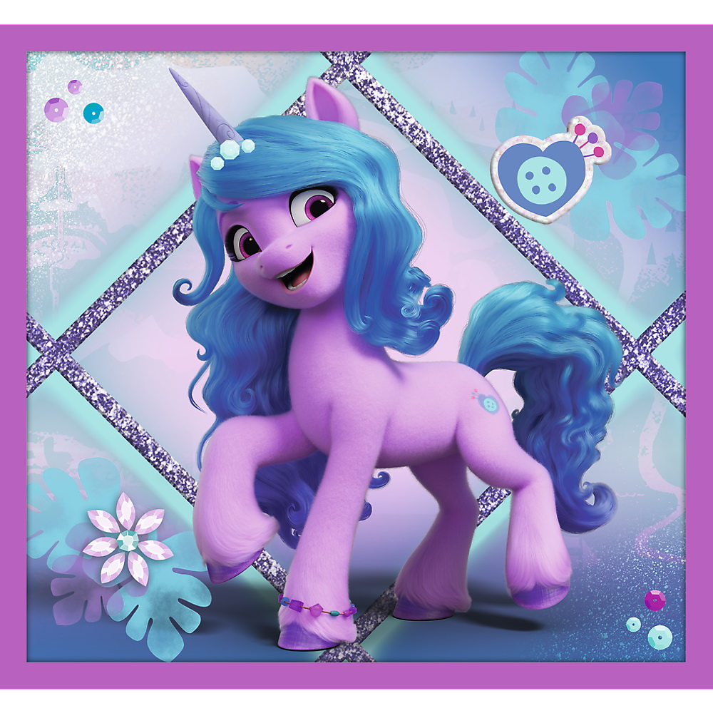 Puzzle 10in1 - My Little Pony - Ponei stralucitori | Trefl - 1 | YEO