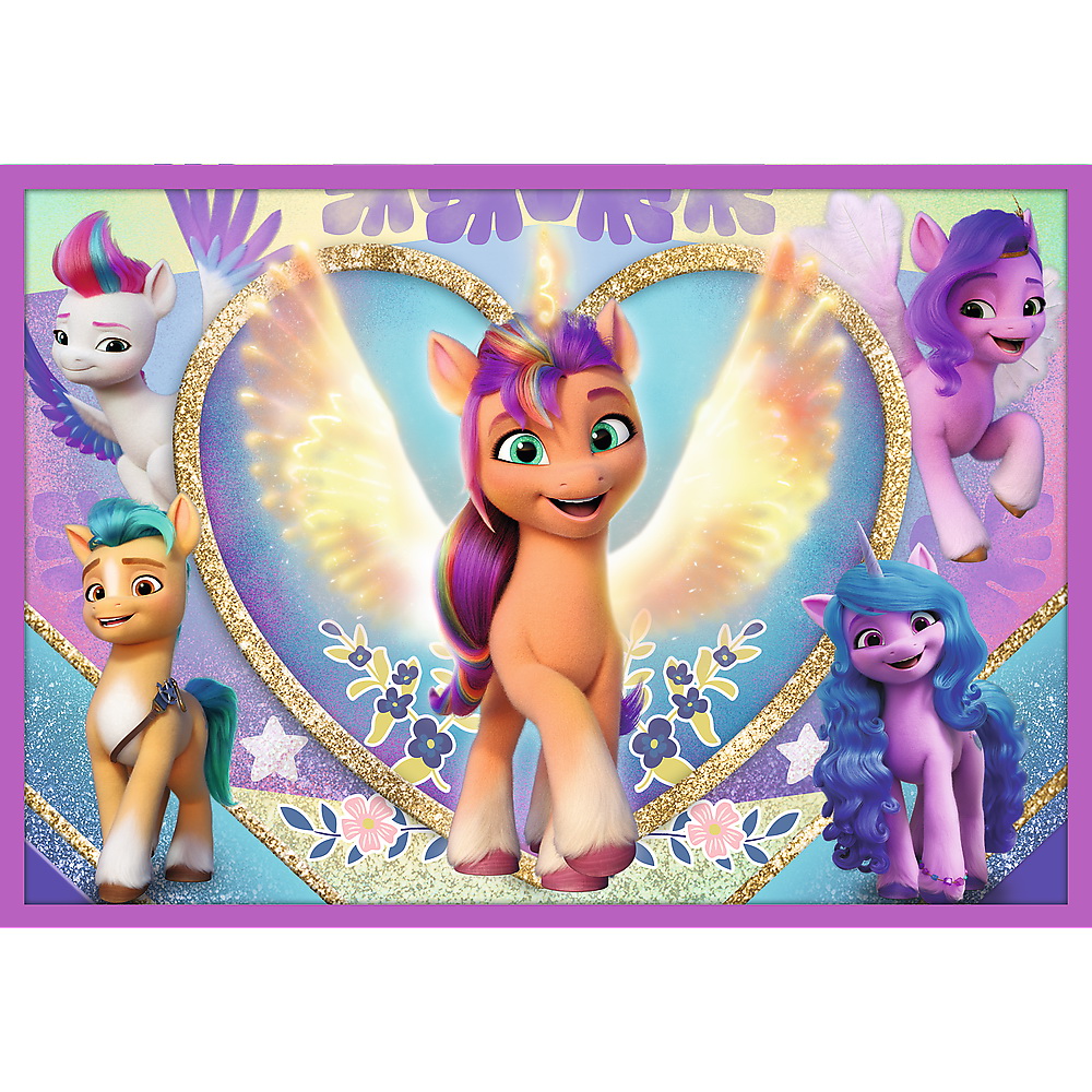 Puzzle 10in1 - My Little Pony - Ponei stralucitori | Trefl - 3 | YEO