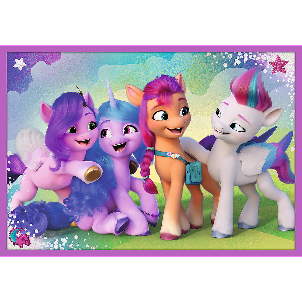 Puzzle 10in1 - My Little Pony - Ponei stralucitori | Trefl - 7 | YEO