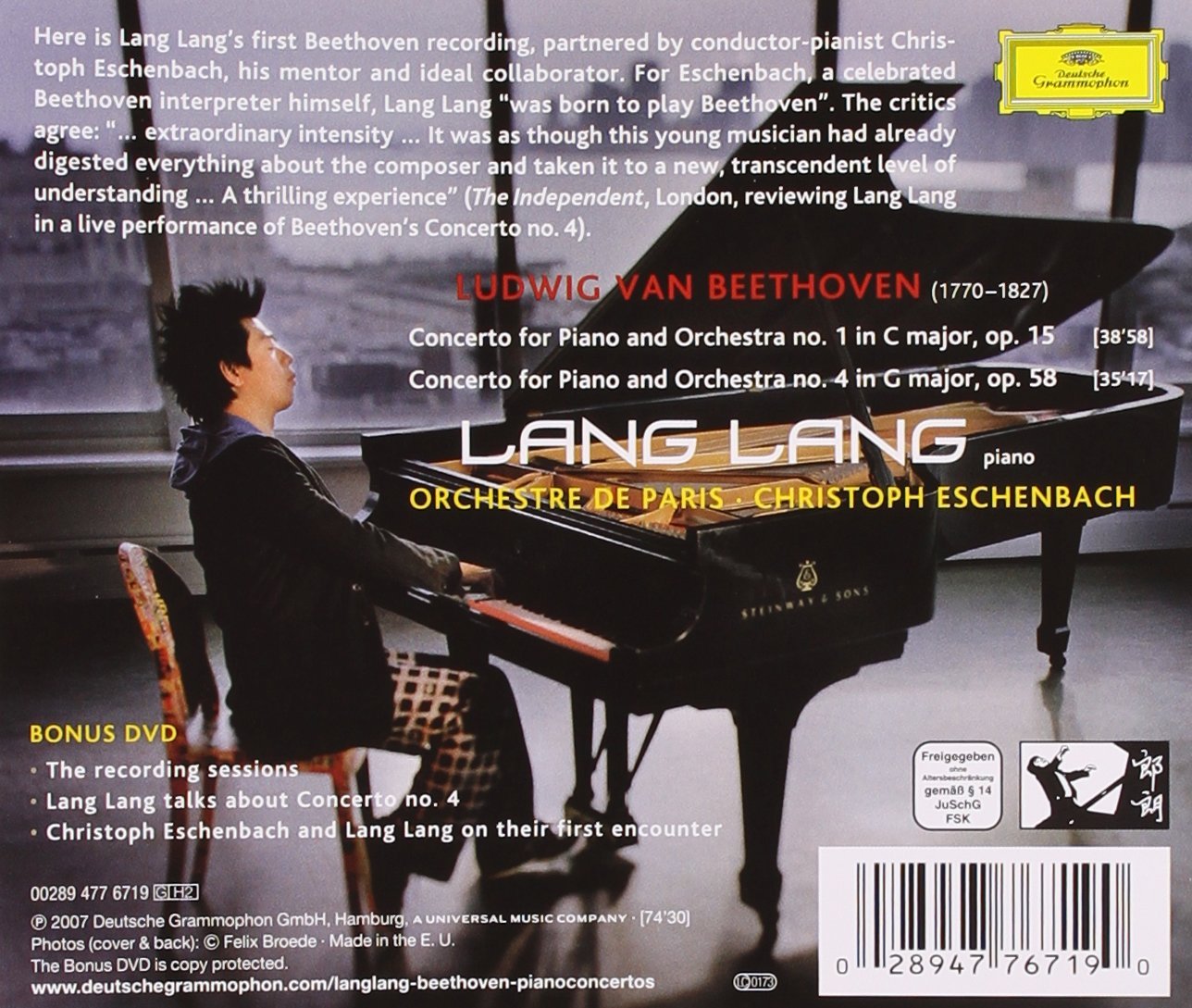 Piano Concertos Nos. 1 & 4 | Lang Lang, Orchestre de Paris, Christoph Eschenbach - 1 | YEO