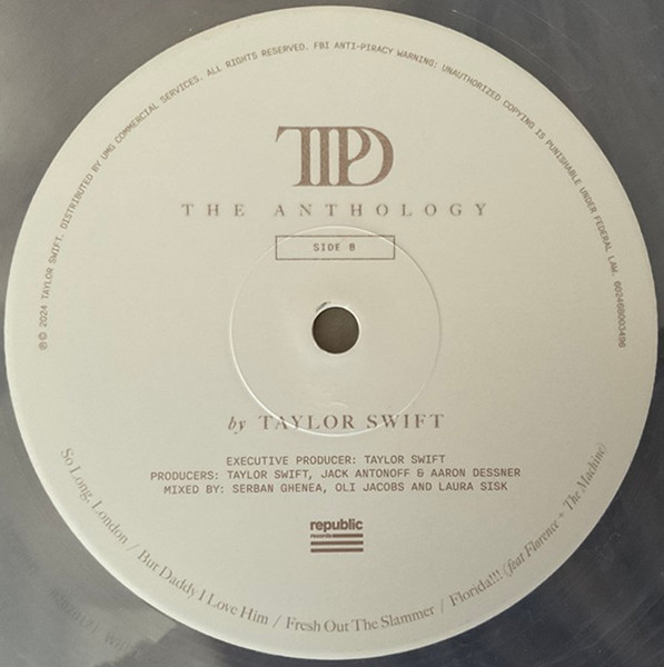 The Tortured Poets Department - Vinyl | Taylor Swift - 3 | YEO