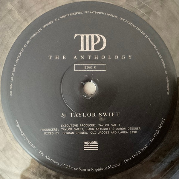 The Tortured Poets Department - Vinyl | Taylor Swift - 6 | YEO